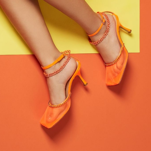 Nalebe Stellar Crystal-Embellished Ankle-Strap Pumps - Picture 3 of 3